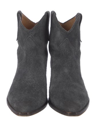Isabel Marant Suede Western Boots