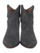 Isabel Marant Suede Western Boots