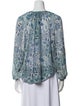 Isabel Marant Silk Printed Blouse