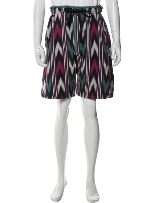 Isabel Marant Striped Jogger Shorts
