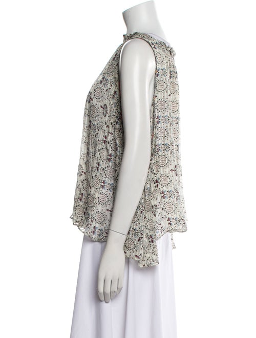 Isabel Marant Silk Floral Print Blouse