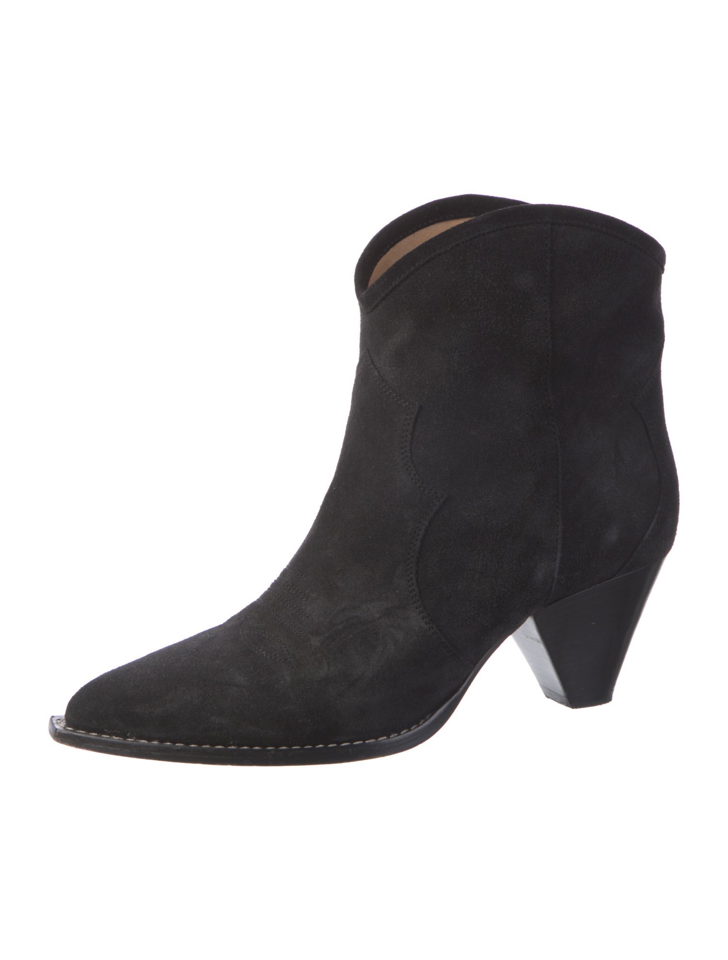 Isabel Marant Suede Western Boots