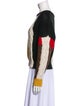 Isabel Marant Colorblock Pattern Scoop Neck Sweater