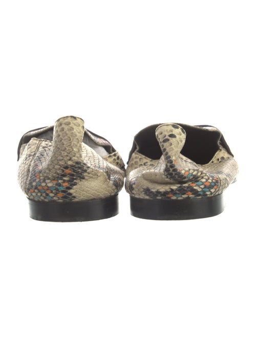 Isabel Marant Leather Animal Print Loafers