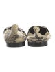 Isabel Marant Leather Animal Print Loafers