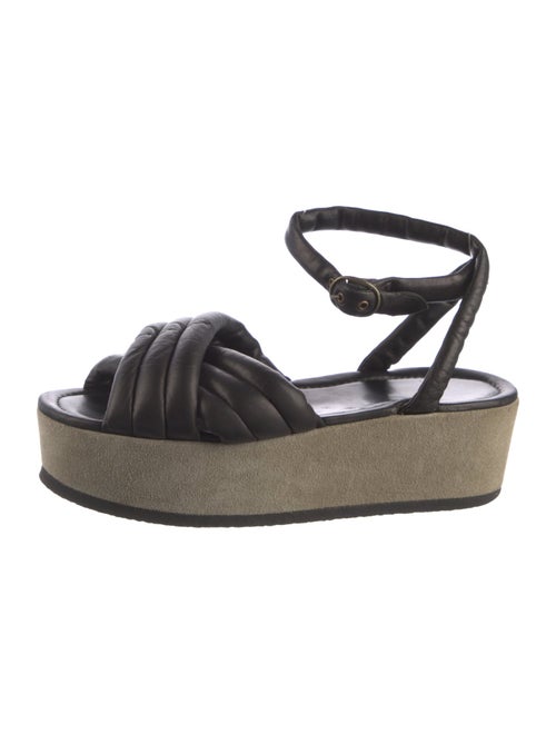 Isabel Marant Leather Espadrilles