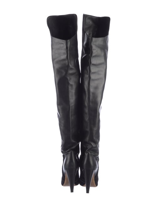 Isabel Marant Leather Studded Accents Boots