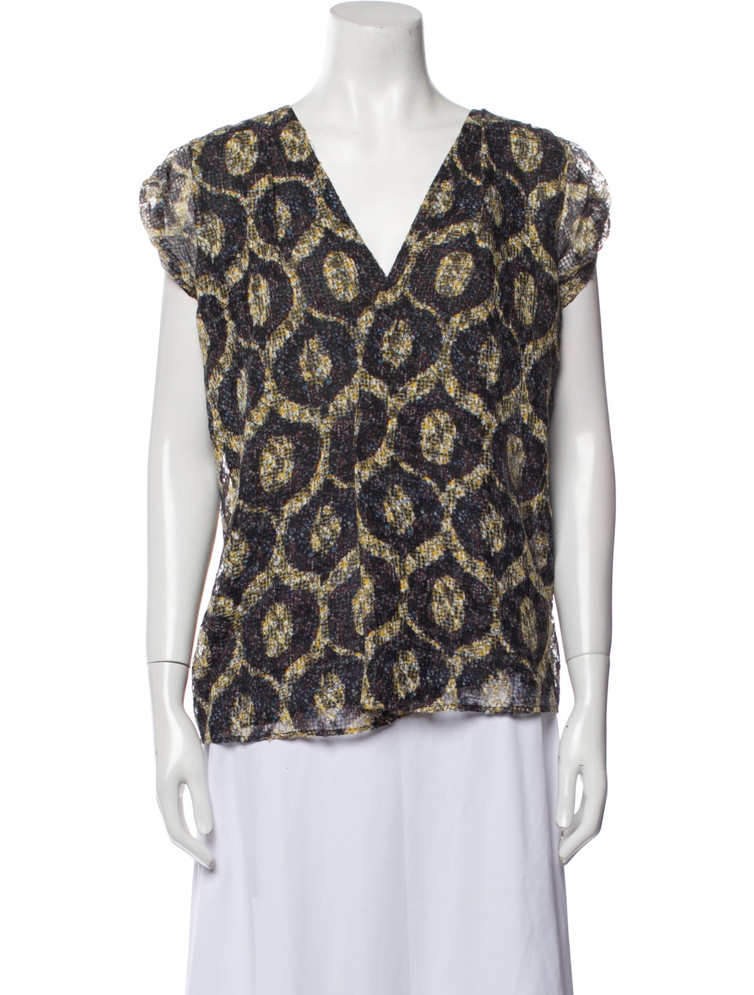 Isabel Marant Silk Printed Blouse
