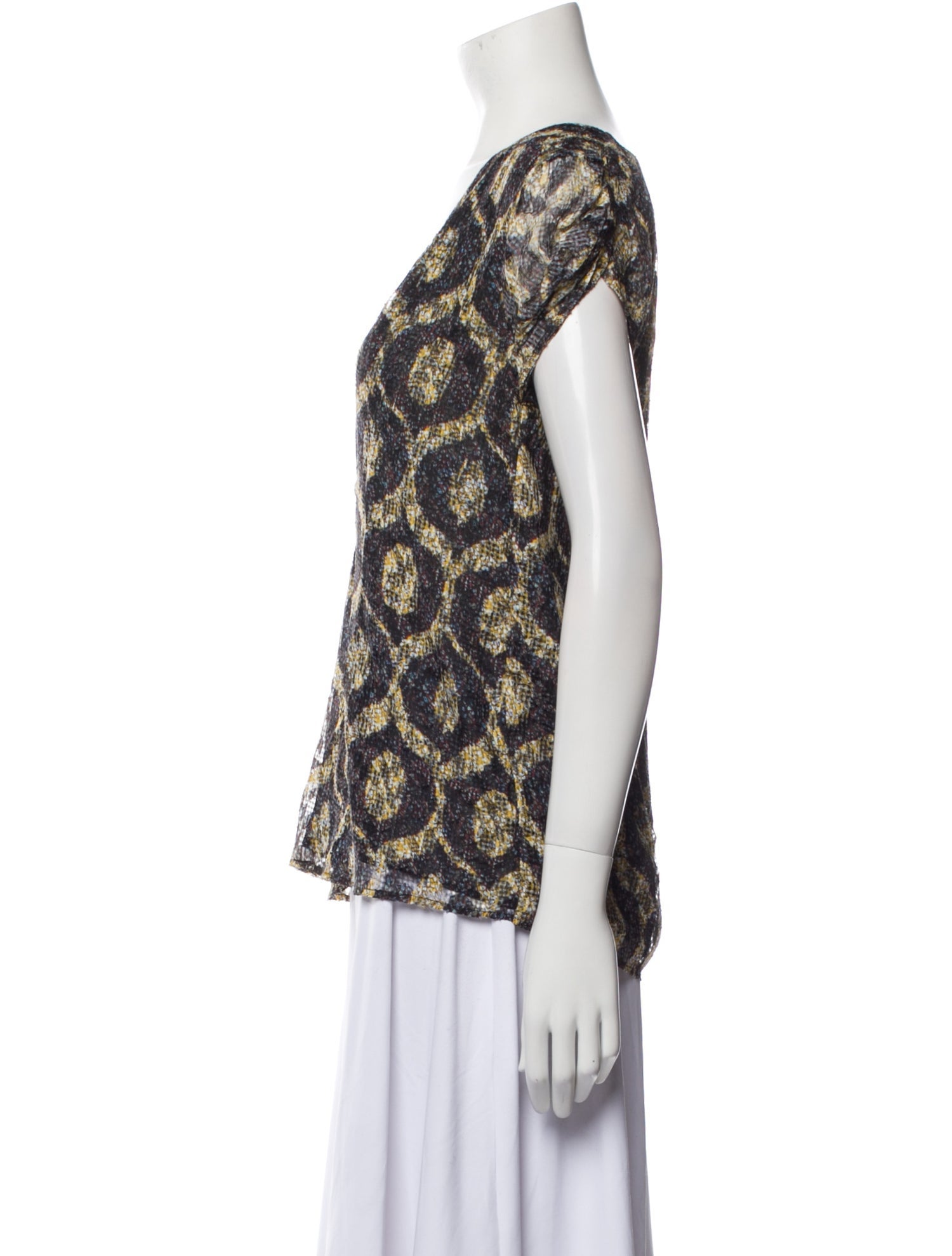 Isabel Marant Silk Printed Blouse