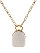 Isabel Marant Ceramic Pendant Necklace