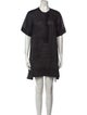 Isabel Marant Crew Neck Mini Dress