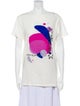 Isabel Marant Graphic Print Crew Neck T-Shirt