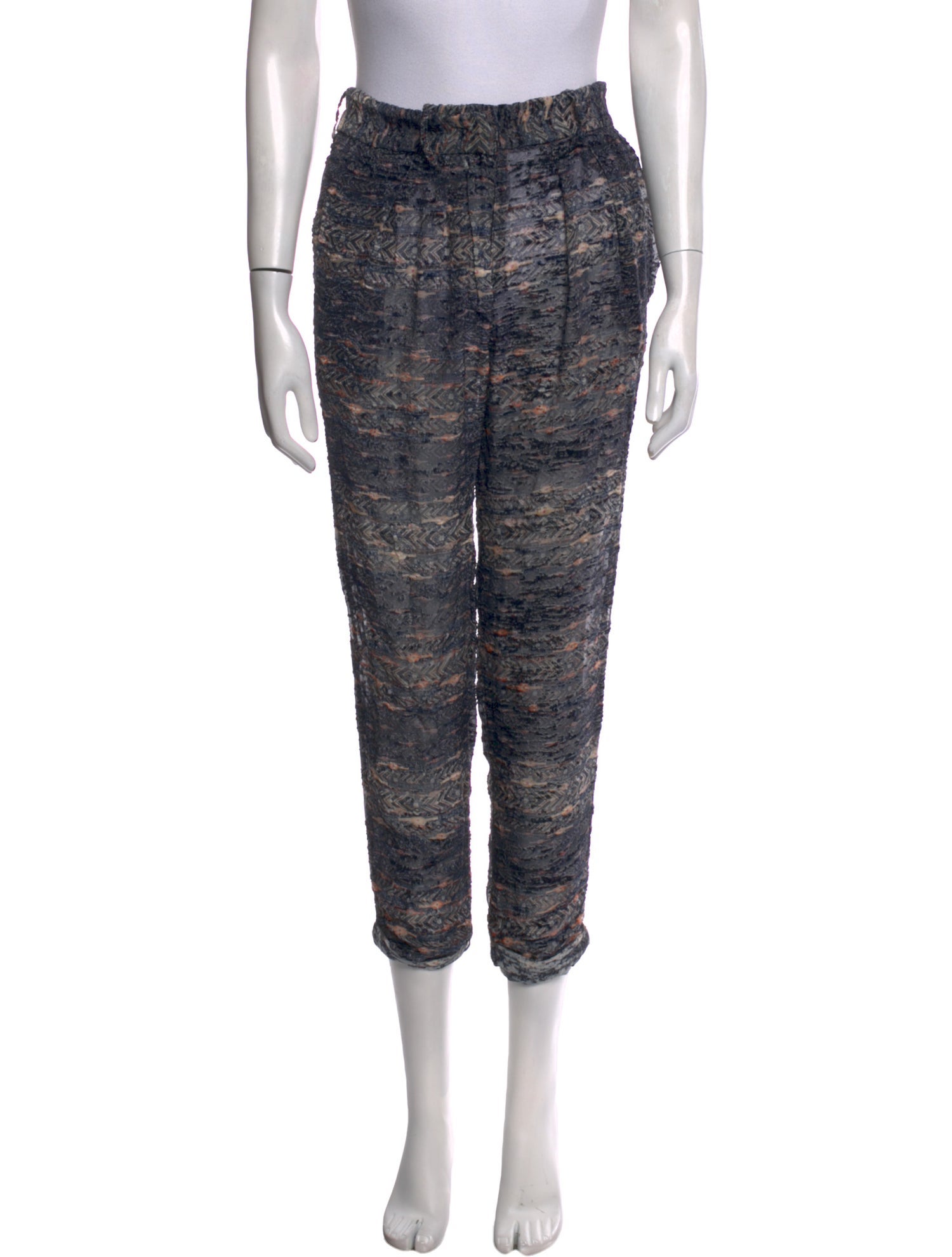 Isabel Marant Printed Skinny Leg Pants