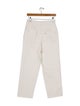 Isabel Marant High-Rise Straight Leg Jeans