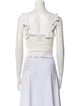 Isabel Marant Square Neckline Sleeveless Crop Top