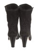 Isabel Marant Suede Embroidered Accent Boots