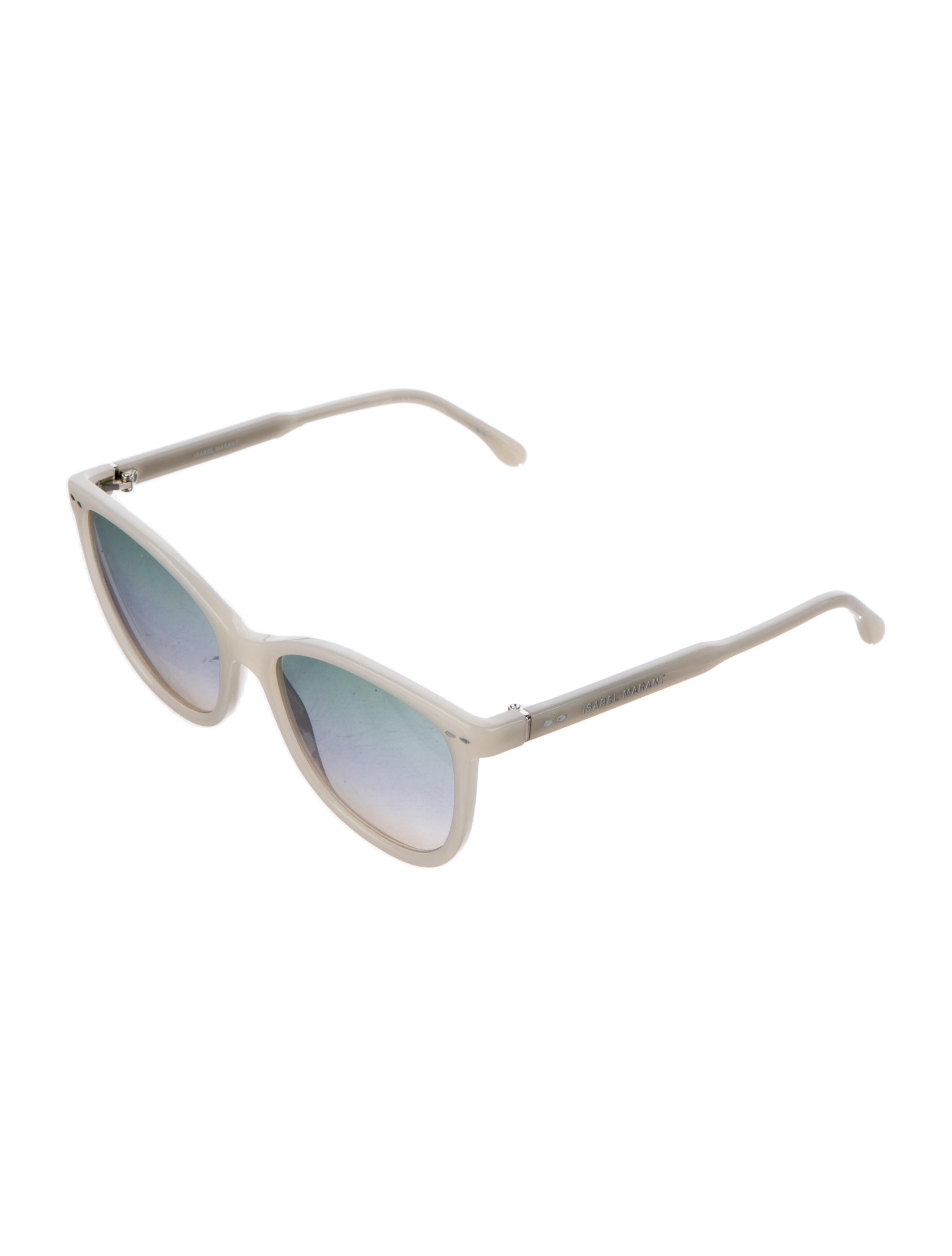 Isabel Marant Round Mirrored Sunglasses