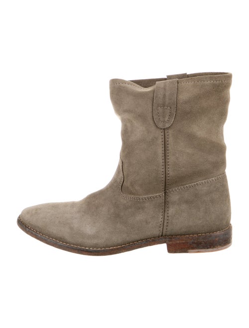 Isabel Marant Suede Moto Boots