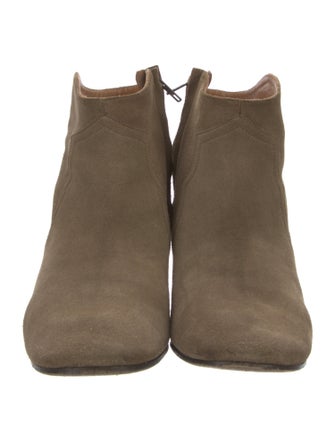 Isabel Marant Suede Western Boots