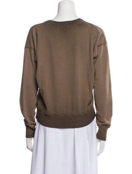 Isabel Marant Graphic Print Crew Neck Sweatshirt