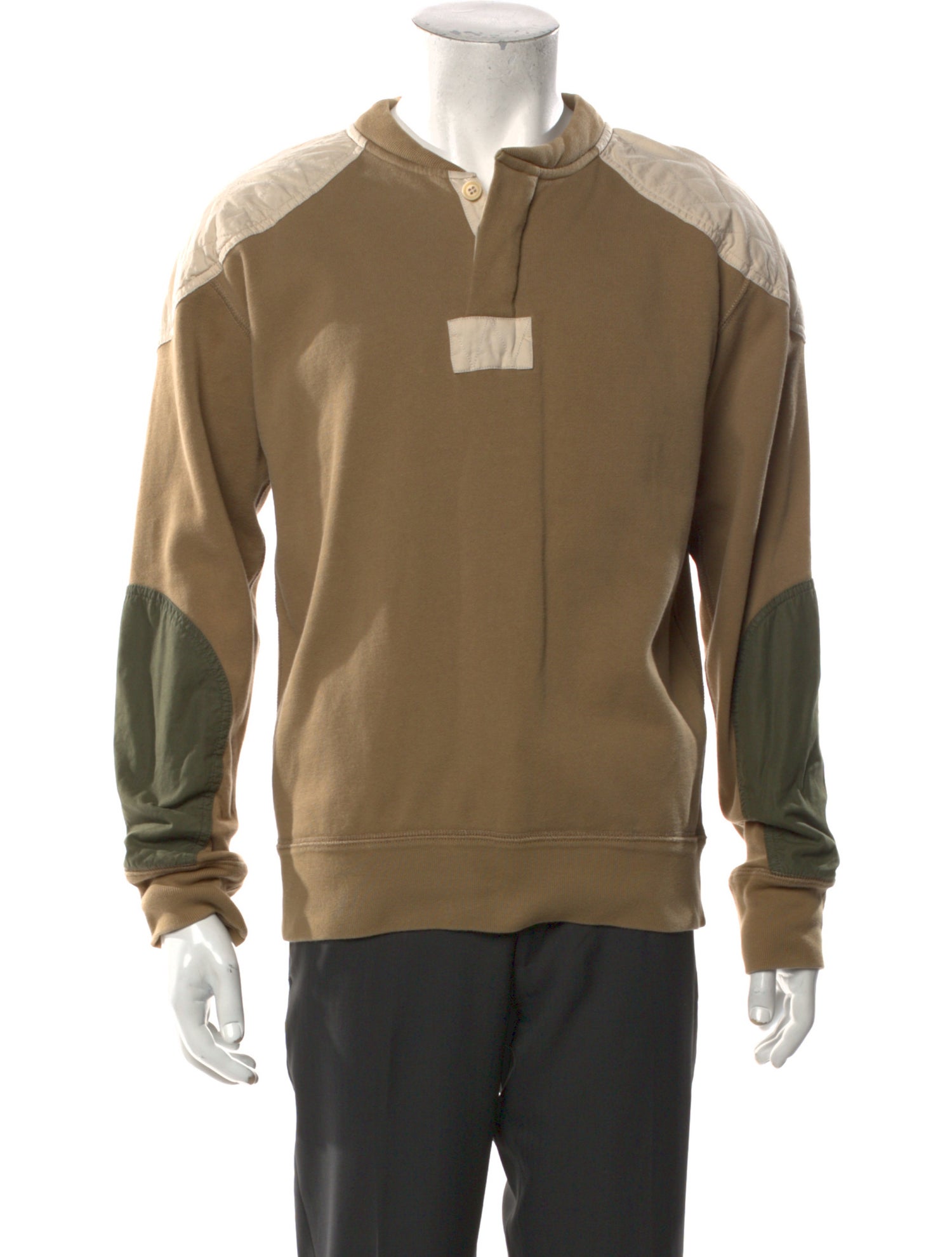 Isabel Marant Graphic Print Crew Neck Polo Sweater