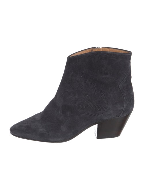 Isabel Marant Suede Western Boots