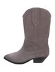 Isabel Marant Suede Western Boots
