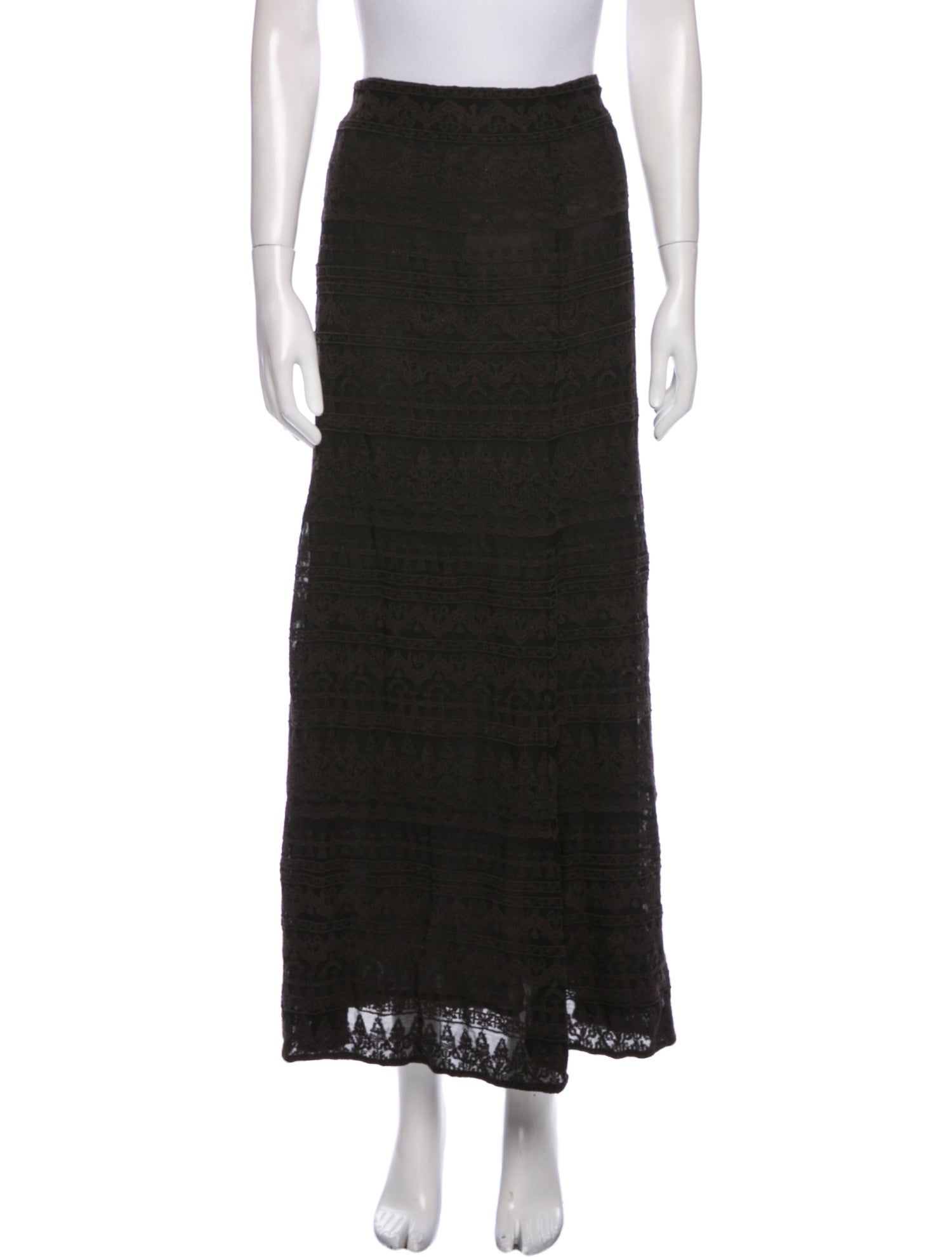 Isabel Marant Lace Pattern Midi Length Skirt