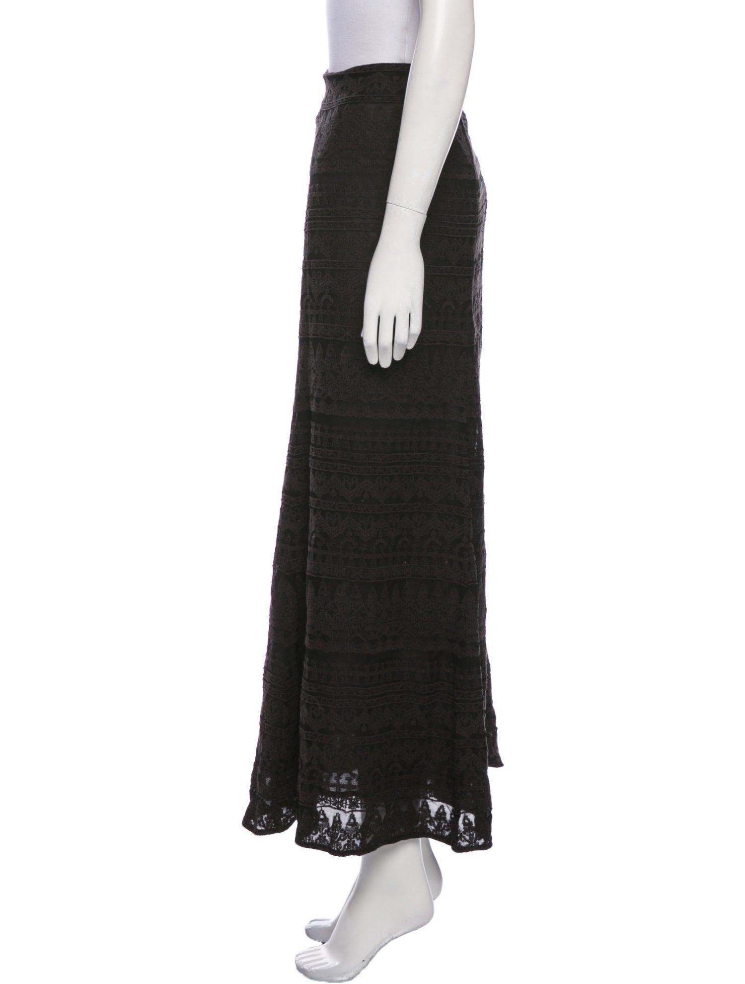 Isabel Marant Lace Pattern Midi Length Skirt