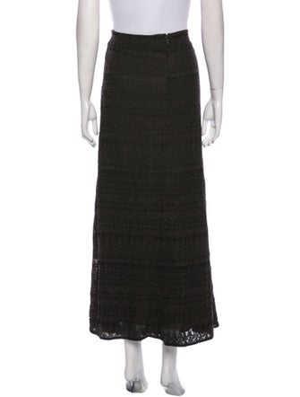 Isabel Marant Lace Pattern Midi Length Skirt