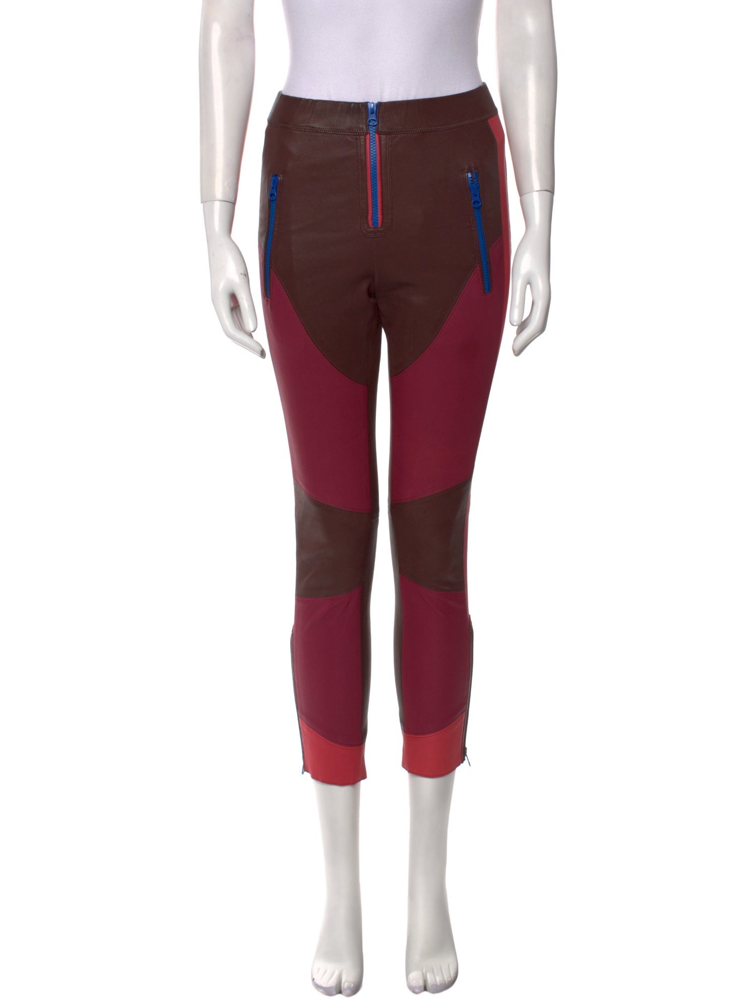 Isabel Marant Leather Skinny Leg Pants