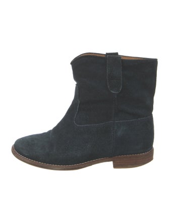 Isabel Marant Suede Moto Boots