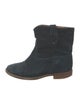 Isabel Marant Suede Moto Boots