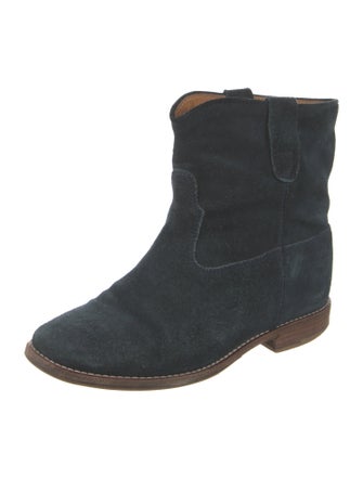 Isabel Marant Suede Moto Boots