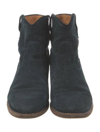 Isabel Marant Suede Moto Boots