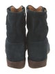 Isabel Marant Suede Moto Boots