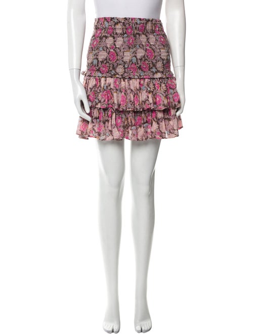 Isabel Marant Floral Print Mini Skirt