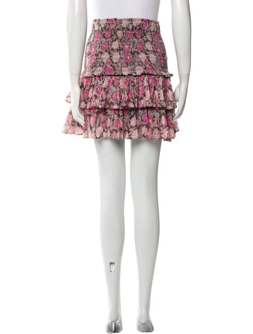 Isabel Marant Floral Print Mini Skirt