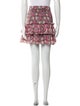 Isabel Marant Floral Print Mini Skirt