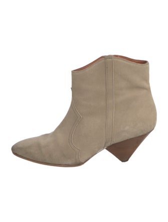 Isabel Marant Suede Western Boots