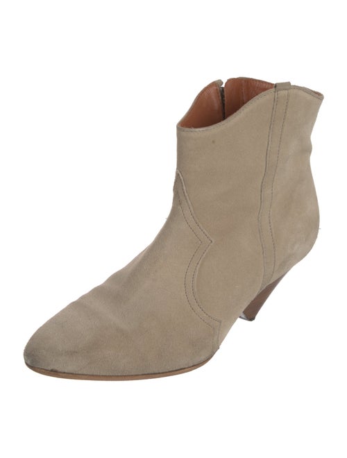 Isabel Marant Suede Western Boots