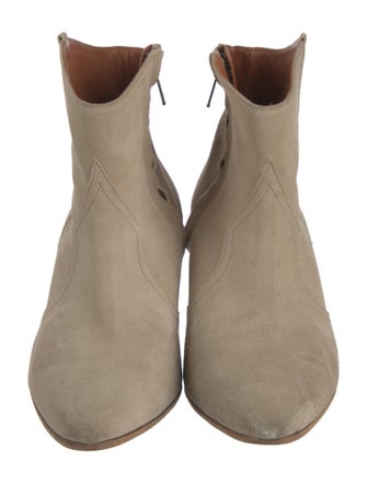 Isabel Marant Suede Western Boots