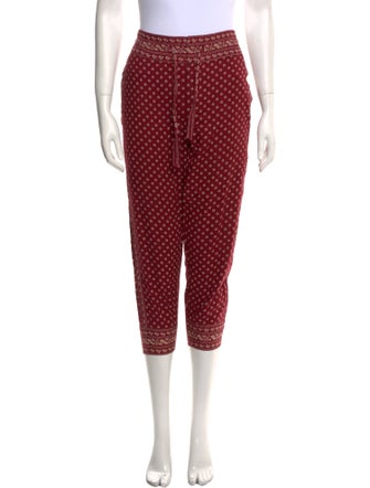 Isabel Marant Printed Skinny Leg Pants