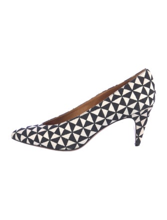 Isabel Marant Canvas Printed Pumps