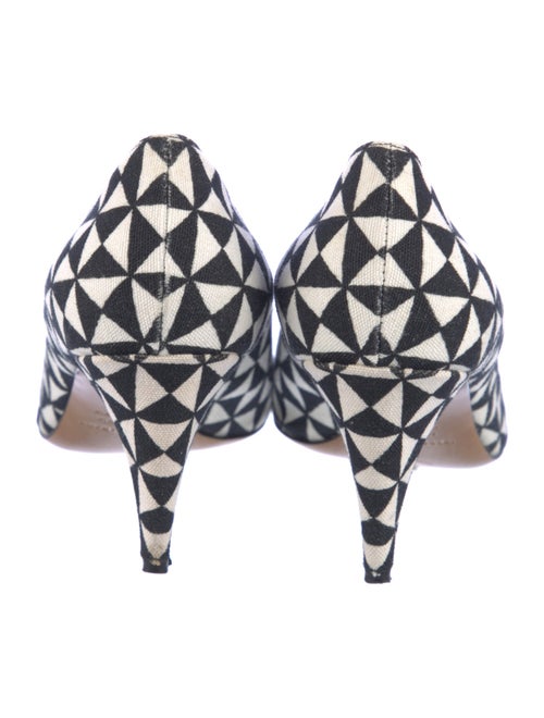 Isabel Marant Canvas Printed Pumps