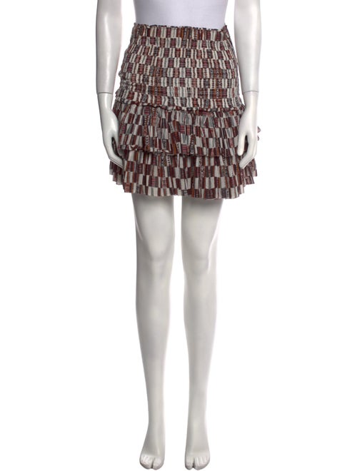 Isabel Marant Printed Mini Skirt