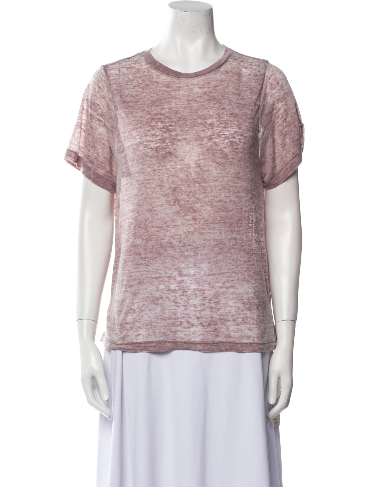 Isabel Marant Crew Neck Short Sleeve T-Shirt