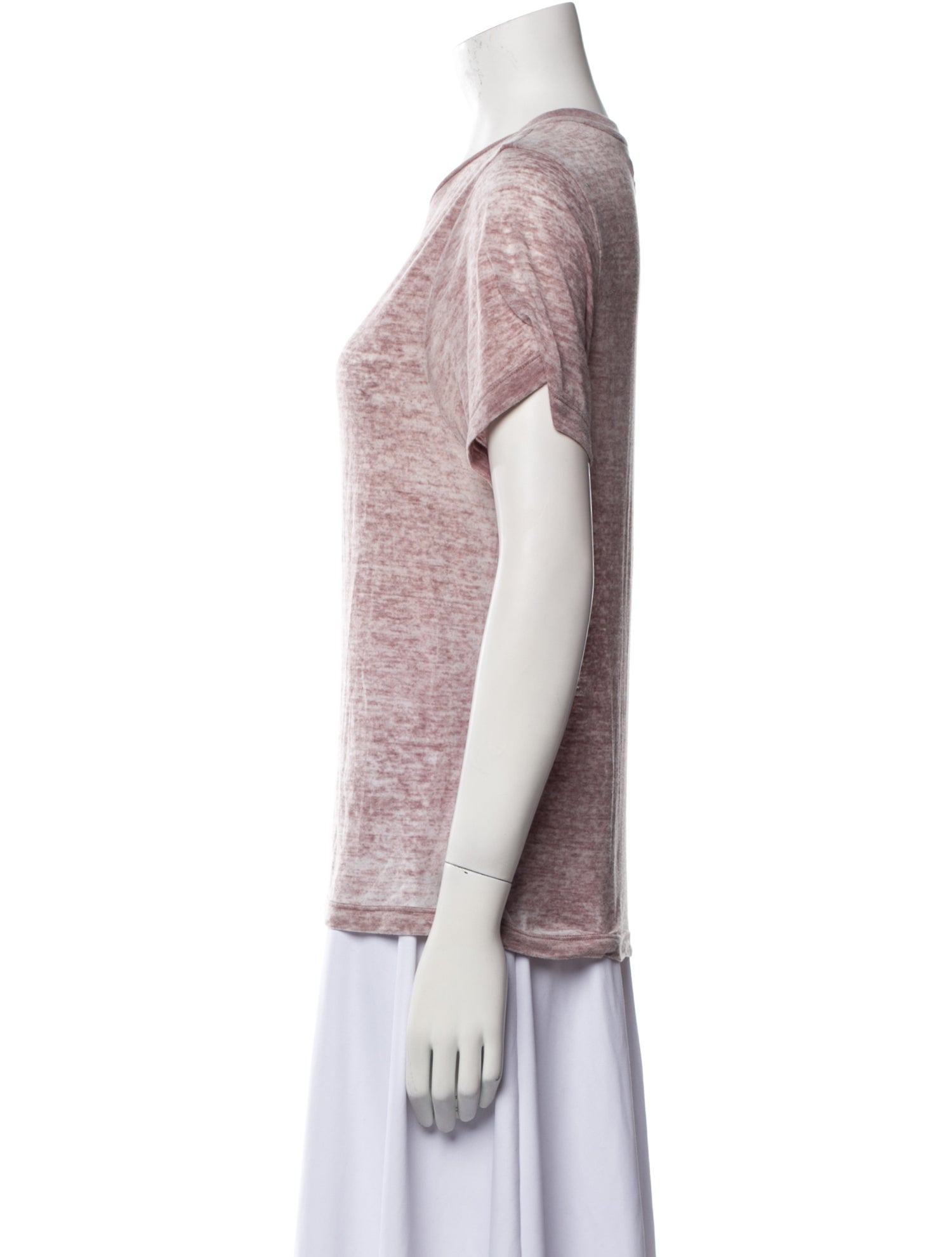 Isabel Marant Crew Neck Short Sleeve T-Shirt