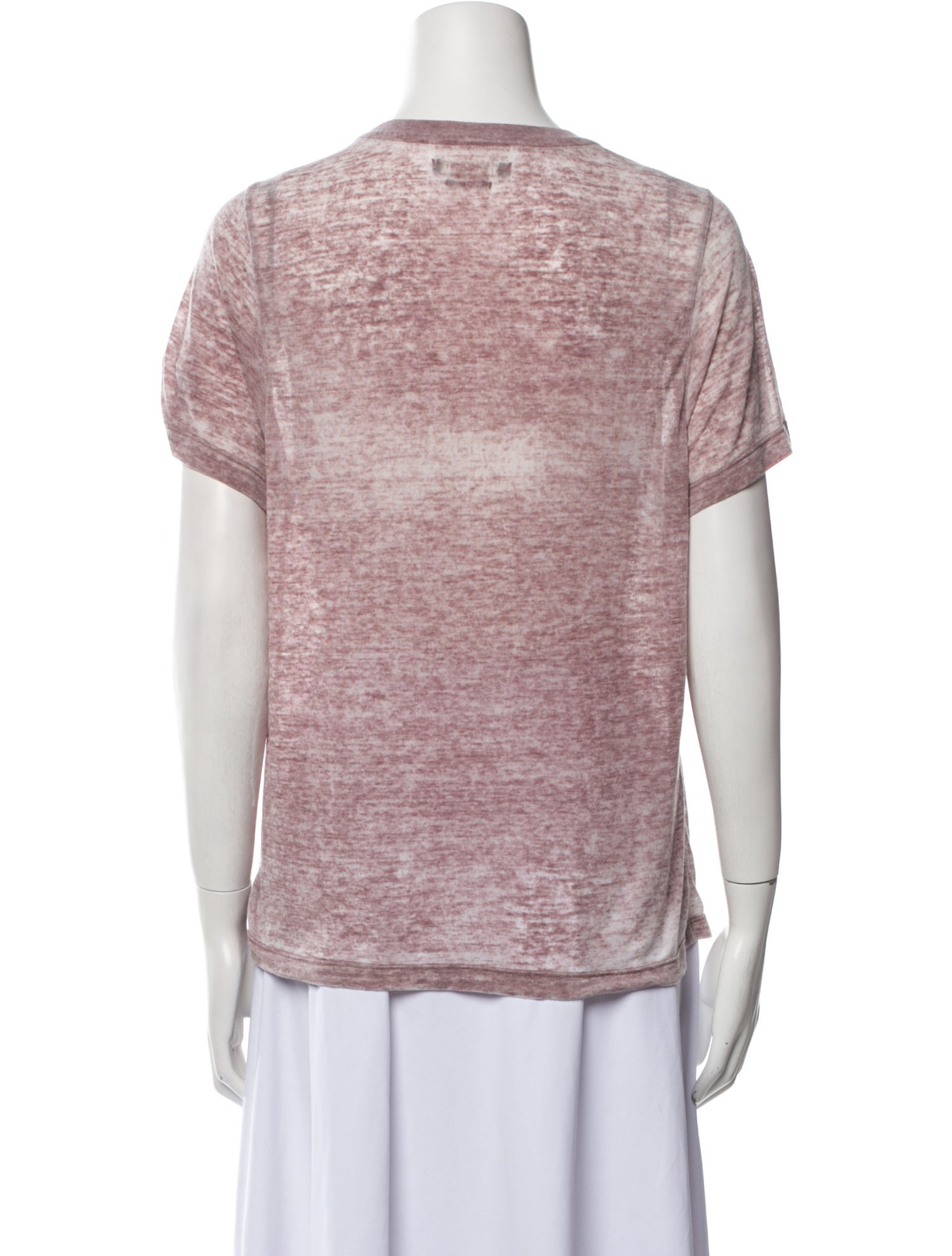 Isabel Marant Crew Neck Short Sleeve T-Shirt