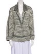 Isabel Marant Wool Tweed Pattern Blazer